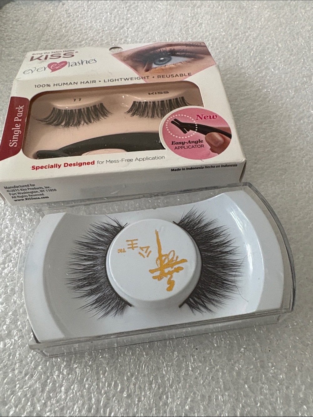 Kiss Black Dramatic Flared False Eyelashes